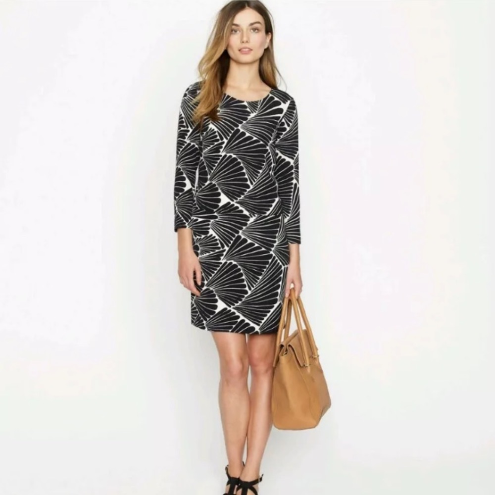 J.Crew Jules Dress in fanfare